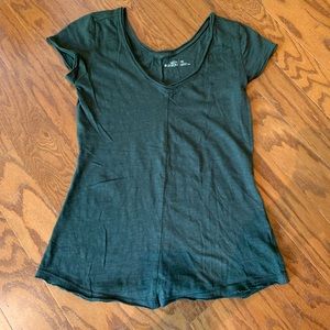 Green Fitted T-Shirt
